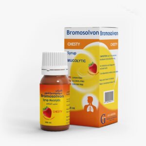 Bromosolvon Syrup Bromhexine Hydrochloride 4mg 5ml bottle